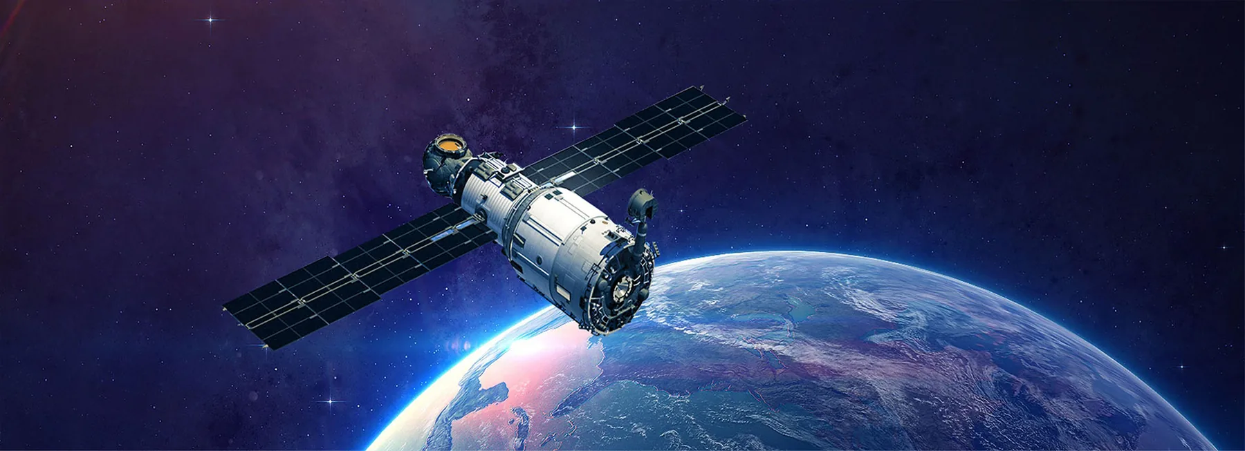Satellite in orbit
